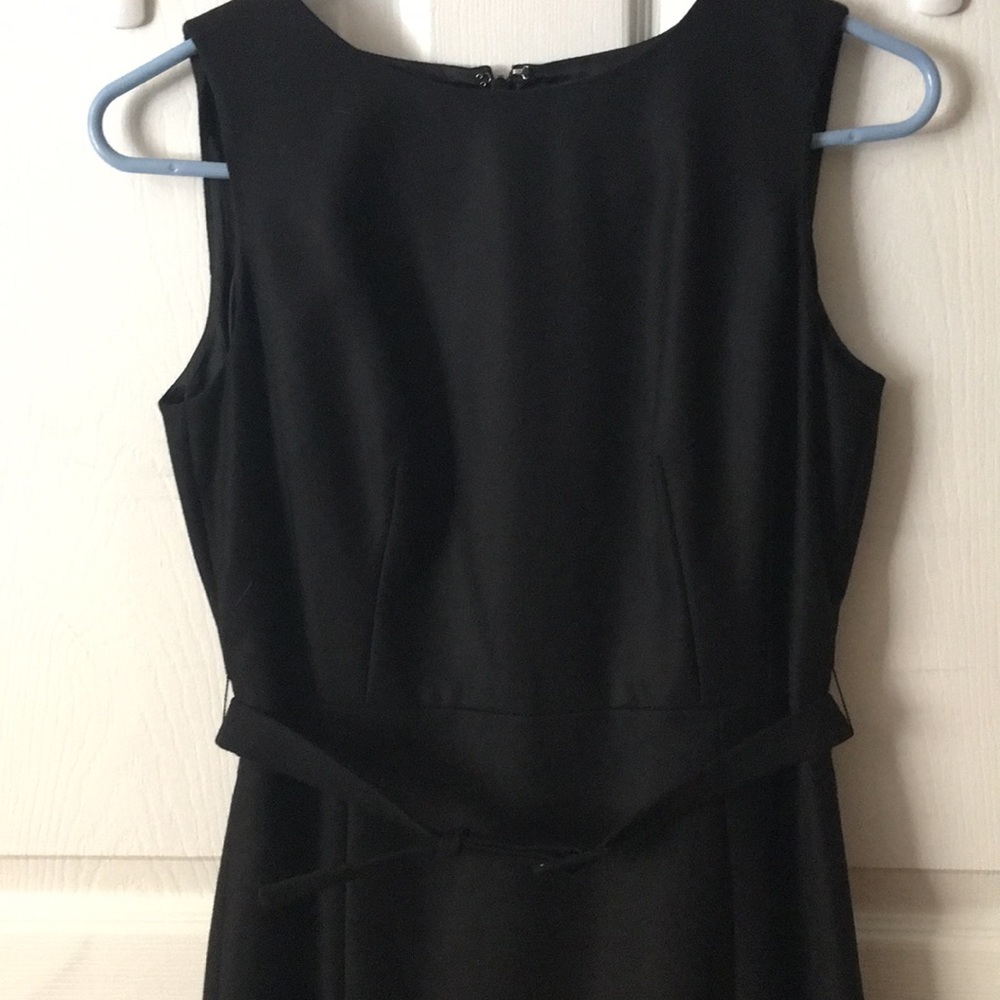 Brooks Brothers 💯 wool classic black dress sz 6